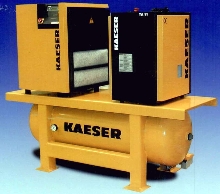 Compressed Air System uses up to two 40 hp compressors.