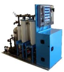 Wash Water Treatment System utilizes electrocoagulation.