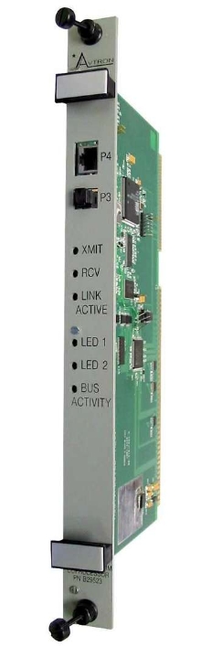 Ethernet Module operates in AutoMax controllers.