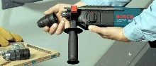 Rotary Hammer features 3 modes of operation.