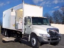 Trucks facilitate heavy duty mobile document shredding.