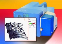 Geometry Scan Unit determines 3D shape of test objects.