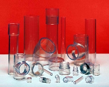 Clear PVC Pipe includes 10 and 12 in. diameters.