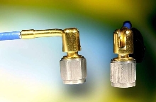 Coaxial Connector helps eliminate strain on solder joint.