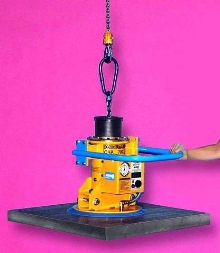 Vacuum Lifter operates from any hoist.