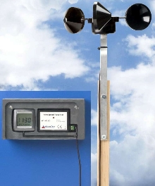Wind Speed Recorder offers adjustable reading intervals.