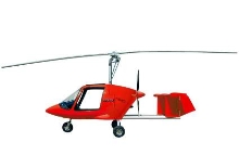 Gyroplane offers stability of regular plane.