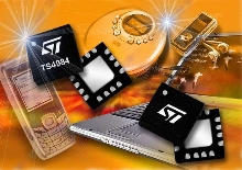 Stereo Amplifier targets portable applications.