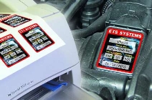 Rating Plates can be marked with laser printer.