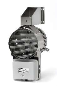 Blower Heater suits harsh environments.