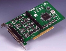 Communication Card offers isolation and surge protection.