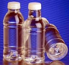 Hot-Fill PET Bottles have panel-less, ribless design.