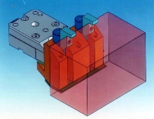 Vertical Vise is used with wire EDM machine.