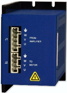 Servo Amp Edge Filter reduces drive cable interference.