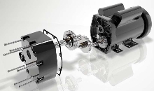 AC Gearmotors are offered with two 1-1/2 hp motor options.