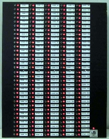 Annunciators can monitor up to 100 doors or zones.