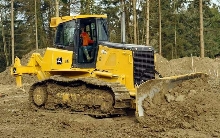 Crawler Dozers feature engines ranging from 145-200 hp.