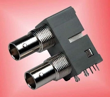 PCB Mount Connector suits RF and video applications.