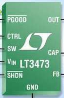 Boost Converter has Schottky diode and output disconnect.