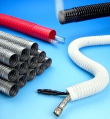 Flexible, Crush-Resistant Hose has smooth interior.