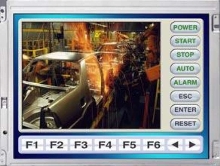 Color TFT LCDs are suited for industrial use.