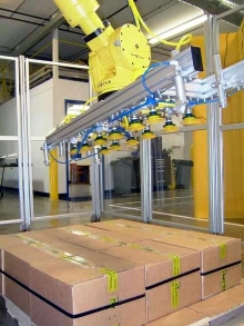 Robotic EOAT targets packaging and palletizing.