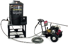 Gas Heater adds heat to cold water pressure washers.