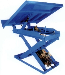 Lift and Tilt Tables facilitate order picking processes.