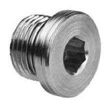 Threaded Pipe Plug offers synthetic rubber seal.