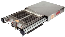Self-Cleaning Grate In Housing enables automated operation.