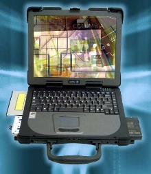 Rugged Laptop Computer incorporates 15 in. screen.