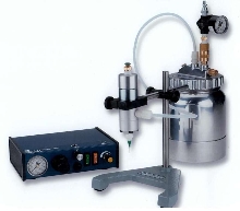 Spool Valve dispenses high viscosity materials.