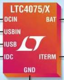 Li-Ion Battery Chargers select between USB or AC adapter.