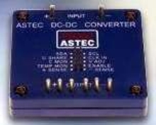 Integrated DC/DC Converter comes in half-brick package.