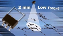 Power MOSFETs offer on-resistance down to 1.2 ohms.