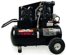 Air Compressors have ASME-certified, 20-gal receivers.