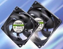 Axial AC Fan has compact design.