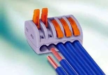 Splicing Connector offers alternative to twist/crimp styles.