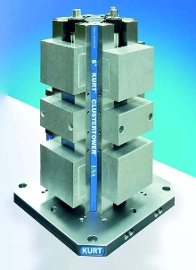 Workholding Towers provide repeatable clamping to 0.001 in.