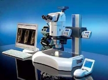 Stereomicroscope enables intuitive operation.