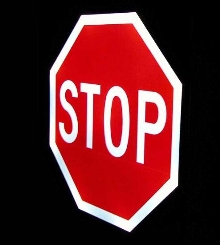 Stop Sign utilizes LEDs to optimize visibility.