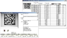 Software reports quality of barcodes.