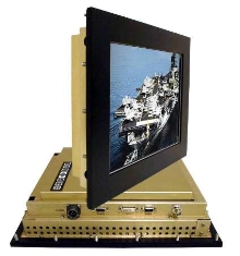 Flat Panel Monitors withstand harsh military environments.