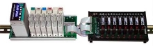 Adapter interfaces standard I/O modules to SNAP-I/O systems.