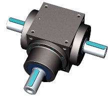 Bevel Gearboxes have compact, rigid design.