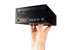 Palm-Sized PC contains 3 Gigabit front-loaded LAN ports.