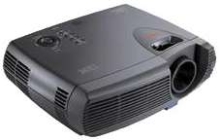 DLP Projector has lightweight, compact design.