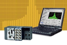 Digital Signal Analyzer measures sound and vibration.