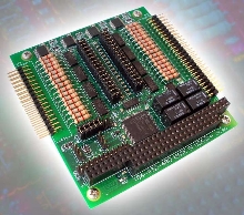 PC/104 Utility Board offers 36 channels of I/O.