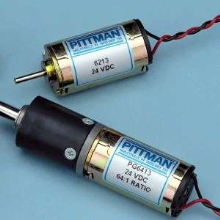 DC Motors provide continuous torque up to 2 oz-in.